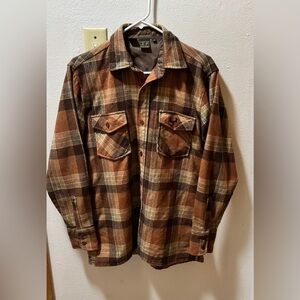 Vintage Lord James Plaid Flannel
